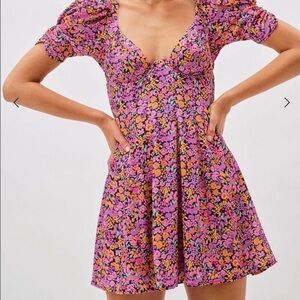 For Love and Lemons Claude Mini Dress